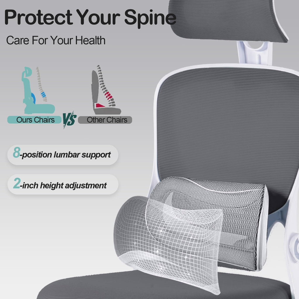 Big and Tall Office Chair 650lbs,heavy Duty Office Chairs with Dual Rubber Wheels,extra Wide Desk Chair,adjustable Ergonomic Lumbar