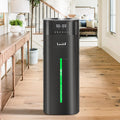 Lacidoll Humidifier Large Room, 5.3Gal/20L Humidifiers for Home 2500 sq ft, Cool Mist Whole House Humidifiers with Diffuser Extended Tube, Top Fill Air Humidifier for Bedroom Nursery Baby Plants Black