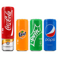 Silicone Can Covers that Look Like Soda for 12 oz Skinny Cans (4-Pack), Beer Cozy as Gifts, Reusable Seltzer Sleeves for Outdoor, Golf, and Parties (12 oz / 355 ml Slim Drink Covers, Mixed Color)