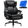 Indulgear Big and Tall Office Chair with Gel Seat Cushion,heavy Duty Office Chair for Heavy People, High Back Executive Computer Chair with