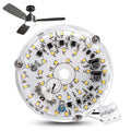 4 Inch 18w Universal Ceiling Fan Light Kit, 6000K 1800LM 120V LED Ceiling Fan Light Kit Replacement, Dimmable LED Retrofit Kit, Fan Light Kits for Ceiling Fan(White)