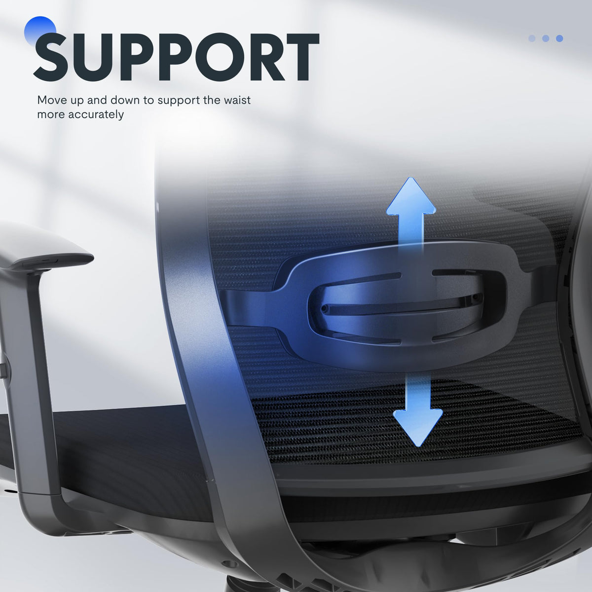 Flexispot High Back Mesh Ergonomic Chair Home Office Desk Chair Comfy Chair High Back Computer Chair with Lumbar Support/2d Headrest/90-130°
