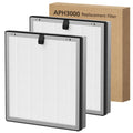 APH3000 Replacement Filter Compatible with KNKA APH3000 Air Purifi-er, 3-IN-1 HEPA and Activated Carbon Filter for Dust Pollen Pet Dander Odor Smoke, 2 Pack