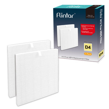 D480 Filter D4, Compatible with Winix D480 Air Purifier, Premium Grade Filtration and 4 Activated Carbon Filters, Item Number 1712-0100-02, D4-Filter