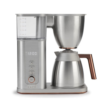 Café Specialty Drip Coffee Maker | 10-Cup Insulated Thermal Carafe | WiFi Enabled Voice-to-Brew Technology | Smart Home Kitchen Essientials | SCA Certified, Barista-Quality Brew | Stainless Steel (Renewed)
