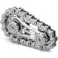 Sprocket Fidget Chain Bike Bicycle Spinner Toy for Kids Adults, Gear Hand Roller Strengthener for Boy Man, EDC Novelty Finger Spinner Desk Toy for Stress Relief, Cool Birthday Gift Party Favor