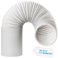 Portable Air Conditioner Hose AC Vent Hose, 47 Inch Length 5.9 Inch Diameter AC Replacement Exhaust Hose Anti-Clockwise