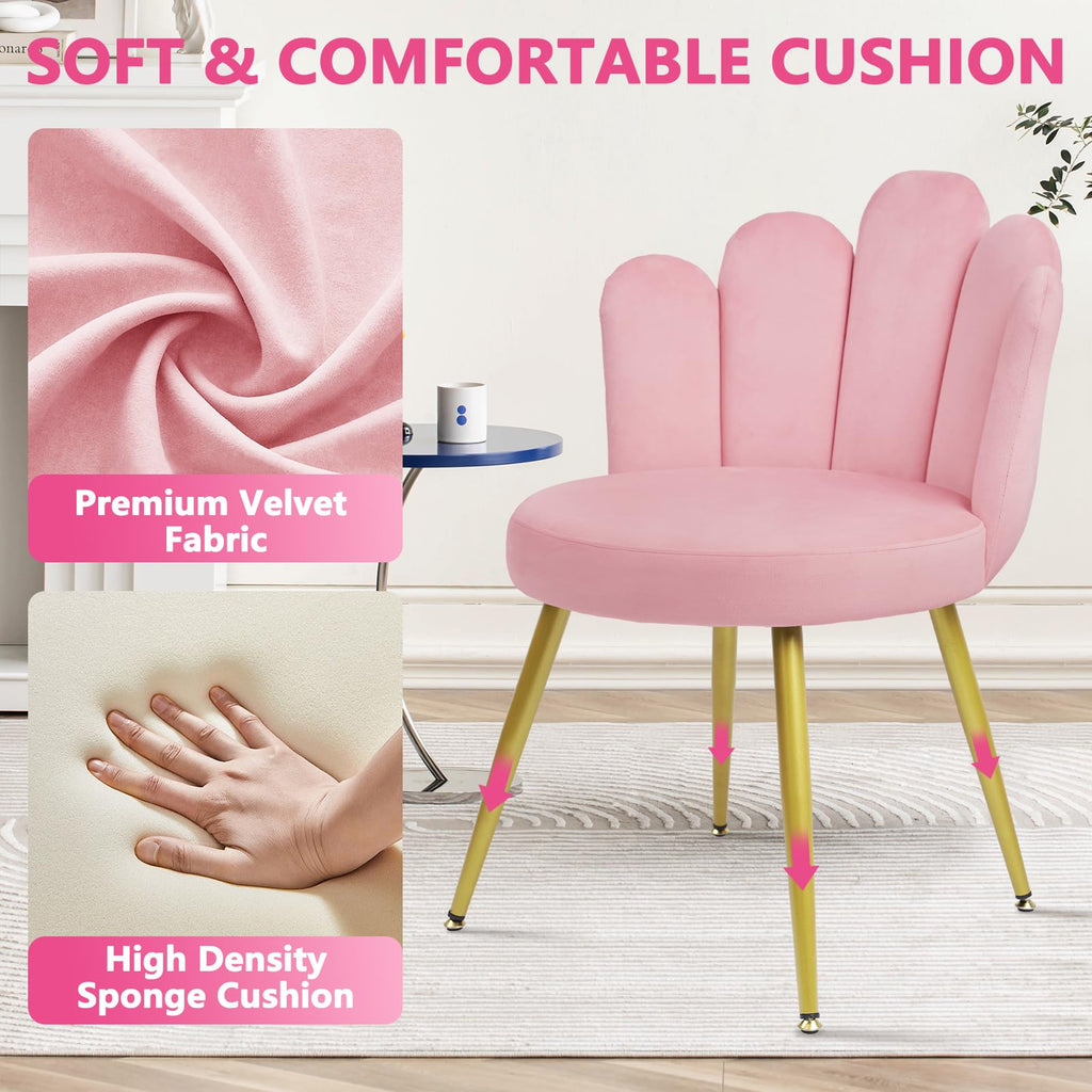 Clatina Waiting Room Guest Chair with Bonded Leather Padded Arm Rest for Office Reception and Conference Desk, Pink, 1pk, Brown-sled Base