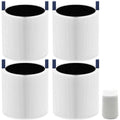 4 Pack Mini Max Replacement Filter for Blueair Blue Pure Mini Max Air Purifiers, HEPA & Activated Carbon Blue Pure FMINI Filter Compatible with Blue Pure Mini Max