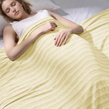 GOHERO Cooling Blanket for Hot Sleepers Cold Summer Blanket Throw 60"x90"