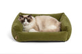 Small Dog Bed for Small Dogs, Cat Beds for Indoor Cats Washable, Orthopedic Dog Bed, Soft Warming Calming Sleeping Puppy Bed Durable Pet Bed with Anti-Slip Bottom 20 Inches