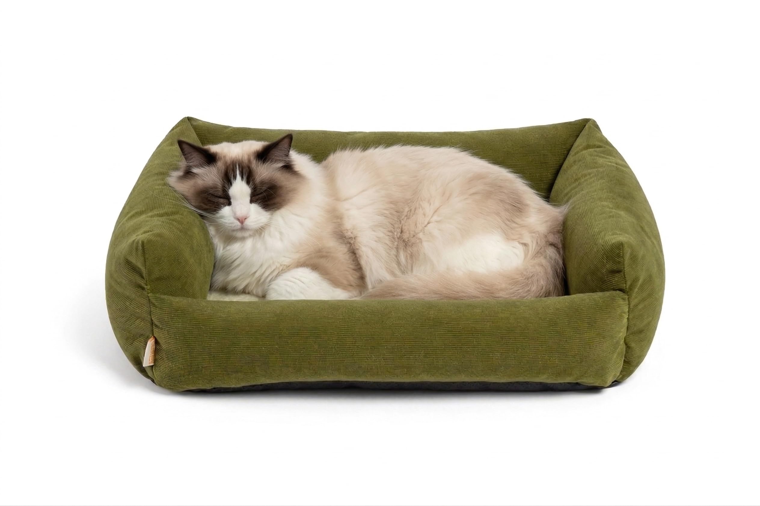 Small Dog Bed for Small Dogs, Cat Beds for Indoor Cats Washable, Orthopedic Dog Bed, Soft Warming Calming Sleeping Puppy Bed Durable Pet Bed with Anti-Slip Bottom 20 Inches