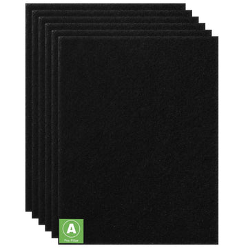 HRF-A300 Pre Filter A Replacement for Honeywell Air Purifier HPA300 Series, Funmit 6 Pack Precut Activated Carbon Pre Filter Compatible with Honeywell Air Purifier Prefilter A