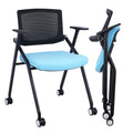 Brobriyo 1 Pack Conference Room Chairs with Wheels, Ergonomic Mesh Back and Armrests for Meeting, Conference, Reception, Training Room & Home