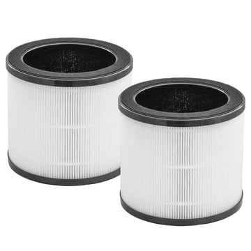 2-Pack HAPF360 Replacement Filter J, Compatible with Holmes True HEPA 360 Air purifier HAP360W and Bionaire 360° Air Purifier BAP360W, BAP0041UV, BAP360XL, Filter J Part No. HAPF360 BAPF361