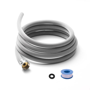 Dehumidifier Hose for Drainage 3/4" FHT, with Premium Brass Connectors (5FT)