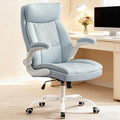 Executive Office Chair with High Back, Computer Desk Chair with Lumbar Support,comfortable Leather Home Office Chairs 400lbs with Padded