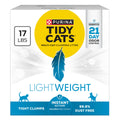Purina Tidy Cats LightWeight?Instant Action, Odor control, Multi-Cat, Clumping, 99.9 Percent Dust Free Cat Litter - 17 lb. Box