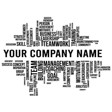Company Name Office Wall Decal, Motivational, Inspirational, Custom Business Sign, Custom Company Name Decal, Office Decor se227