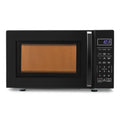 Amazon Basics Countertop Microwave Oven with LED Light and Child Lock, 700W, 0.7 Cu.ft, Black