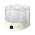 Small Food Dehydrator Dryer - Dehydrator for Healthy Food, Meat, Jerky, Fruit, Vegetable, Mushroom and Herb, 280W, 158°F, Mini Dryer with 5 BPA-Free Drying Trays, White, Model 704M