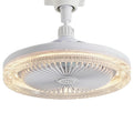 Light Socket Fan with Light 10 Inch, Light Socket Ceiling Fan, Screw in Ceiling Fan in Light Socket, Dimmable LED Light Bulb Fan with Remote, 3 Speeds, for closets, bedrooms, kitchen, compact spaces