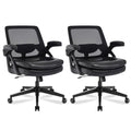 Beryth Big and Tall Office Chair, 500lbs Heavy Duty Ergonomic Mesh, Black, 2BOX