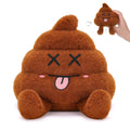 FunisFun Farting Poop Plush Toy – Fart Blaster Noise Maker with 30 Hilarious Fart Sounds for Pranks, Jokes, Funny Poop Toy Gag Gift for Adults, Kids, Pets