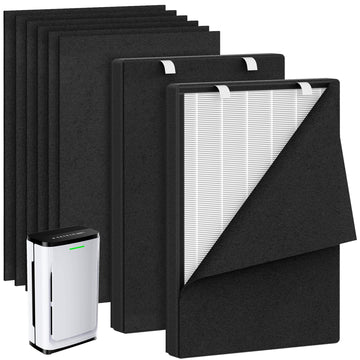 2 Set P339 pet air Purifier Filters for HEAPETS P339, 3-in-1 P339 Replacement Filter Includes 6 Pre-Filters and 2 Composite Filter