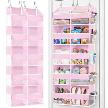 Ofiray-home 5-Tier Over Door Organizer, 10-Compartment Wide Storage Rack