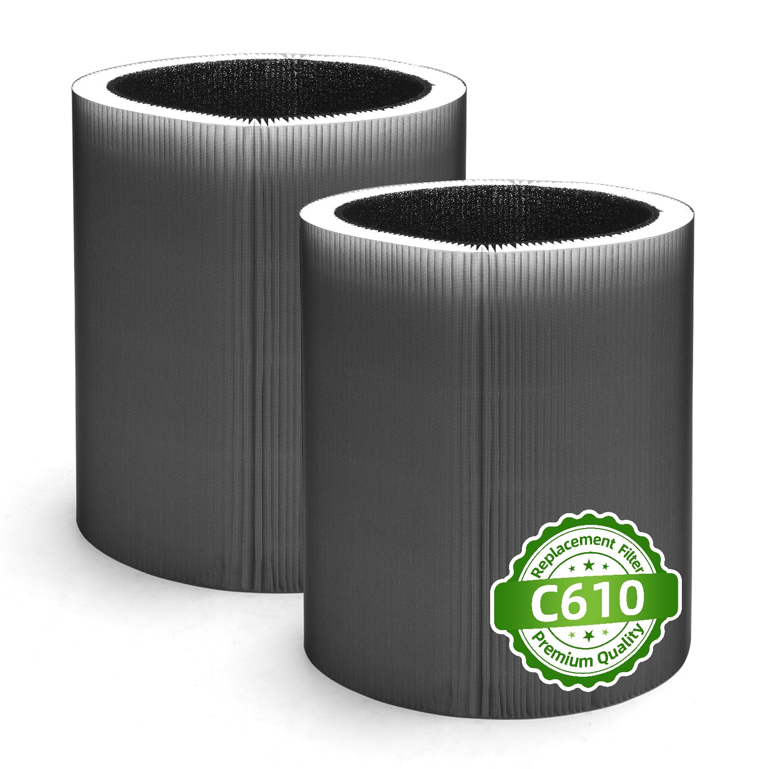 C610 Replacement Filter Z Compatible with Winix C610 Air Purifier, 1712-0121-00, 3-in-1 H13 Grade Filter, 2-Pack