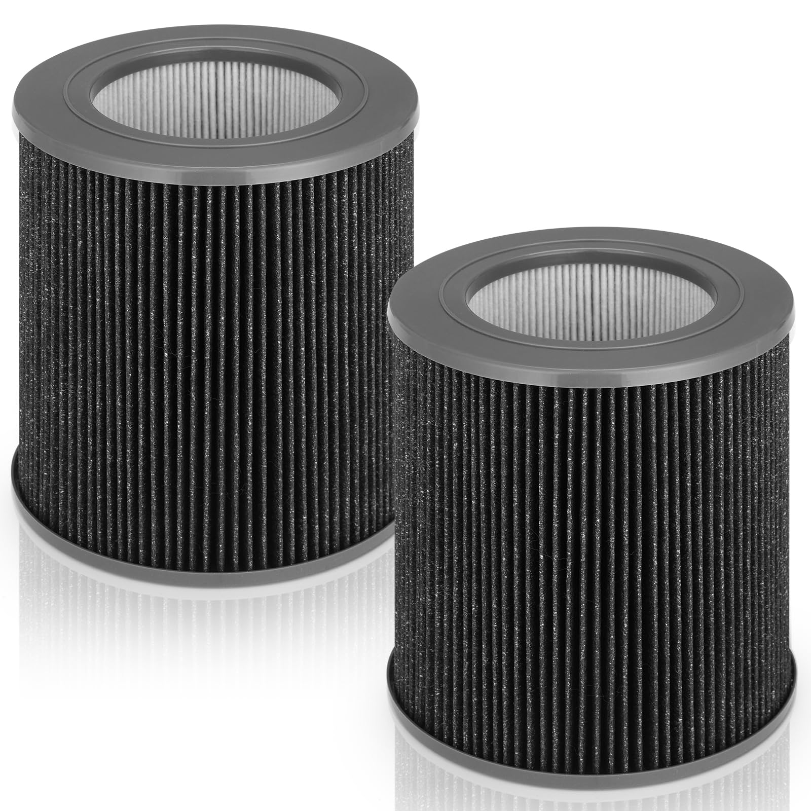 Air Mini PECO-HEPA Replacement Filter Compatible with Molekule Air Mini and Air Mini+, 3-in-1 High-Efficiency Replacement Filter for Molekule Mini/Mini+ Air Filter (Air Mini 2 Pack)