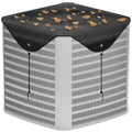 COSFLY Air Conditioner Covers for Outside Units, Mesh AC Cover Outdoor, Breathable Heavy Duty Top Protection, All Seasons, Storage Bag - 32 x 32 Inches