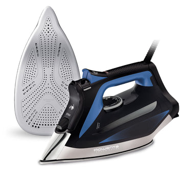 Rowenta Pro Master X-cel Steam Iron for Clothes, 1775W, Stainless Steel Soleplate, 200 g/min Steam Boost, Precision Tip, Auto-Off (Renewed)