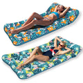 HomeKaren Oversized Pool Floats Lounge 2 Pack 73" X 33", Inflatable Tanning Pool Floaties for Adults, Cooling Pool Raft Lounger Pool Rafts & Inflatable Ride-Ons for Pool Party, Sea, Beach, Lake River