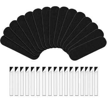 Upgraded Dual Velcro -15 Pack - Ceiling Fan Filters for Blades | Dual Velcro hold Carbon fiber filter Captures dust & odors Peel, stick, replace Trim-to-fit, 15 pack
