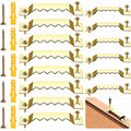 48 Pack Sawtooth Picture Hangers, Picture Hanging Kit, 2 Sizes for Photo Frames, Art, Clocks, Paintings, Canvas Hooks, and Picture Hanging Hardware, Wall Hanging Kit with Drywall Anchors and Screws