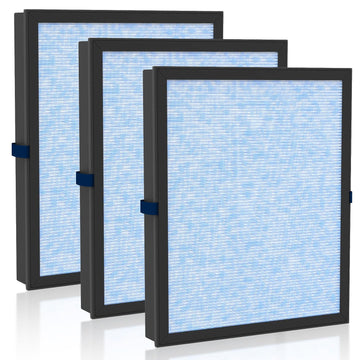MK04 Replacement Filter Compatible With Aroeve MK04 MG04JH Air Filter Replacement,High-Efficiency Filter with Activated Carbon and Pre-Filte for Pet Dander Compare to Part # MK04LX