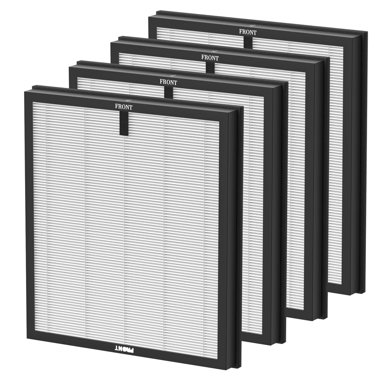 AP303 AP304 Replacement Filter for DAYETTE AP303/304 Air Purif-ier and for FRESHDEW Air Purifiers AP303/304, H14 HEPA 3-Stage Filtration System, 4 Pack