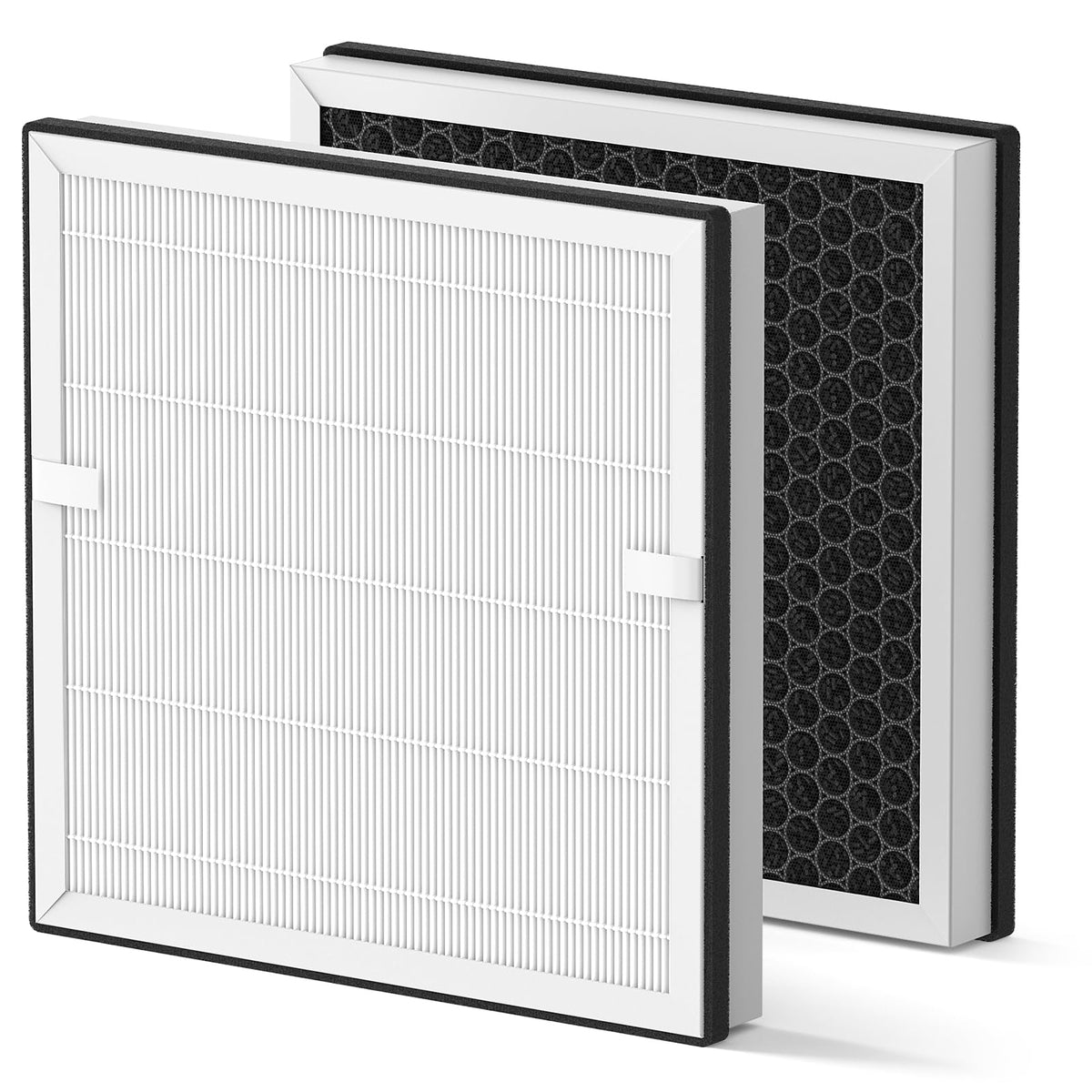 2 Pack AP2410 Replacement Filter Compatible with DBFIT AP2410 Air Purifier, 2-in-1 HEPA 13 with Activated Carbon Filter