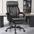 Office Chair, Big and Tall Office Desk Chair, Reclining Office Chair with Footrest Home Office Desk Chairs, High Back Ergonomic with Lumbar
