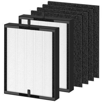 45i Replacement Filter Compatible with Alen BreatheSmart Flex Bh400 & 45i Air Purifier, 3-in-1 45i HEPA Fresh Filter+ Activated Carbon Pre Filter, B4-Pure/ Fl40, 2 Hepa+4 Carbon Filter