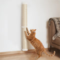 Aechonow 34'' Wall Cat Scratching Post, Wall Mounted Cat Scratcher for Indoor Cats, Tall Sisal Pole for Large Adult Cat Pet Climb Stretch Walk