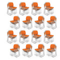 Vingli Stackable Chairs Set of 80, Stacking Office Chairs with Metal Sled Base, Ergonomic Plastic Padded Seat & Back, Capacity 350lbs, Stacking