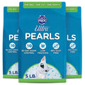 Ultra Pearls Premium Cat Litter - 99.9% Dust Free, Low Tracking, Soft on Paws, Fragrance Free - 15 Lbs. Total (3pk of 5 Lbs.)