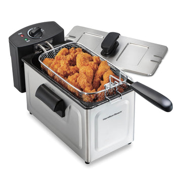 Hamilton Beach Professional Style Electric Deep Fryer With Basket
