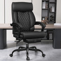 Office Chair, Big and Tall Office Desk Chair, Reclining Office Chair with Footrest Home Office Desk Chairs, High Back Ergonomic with Lumbar