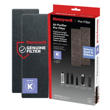 Honeywell Air Purifier Replacement Filter, K Carbon Pre-Filter, 2 Pack, HRF-K2