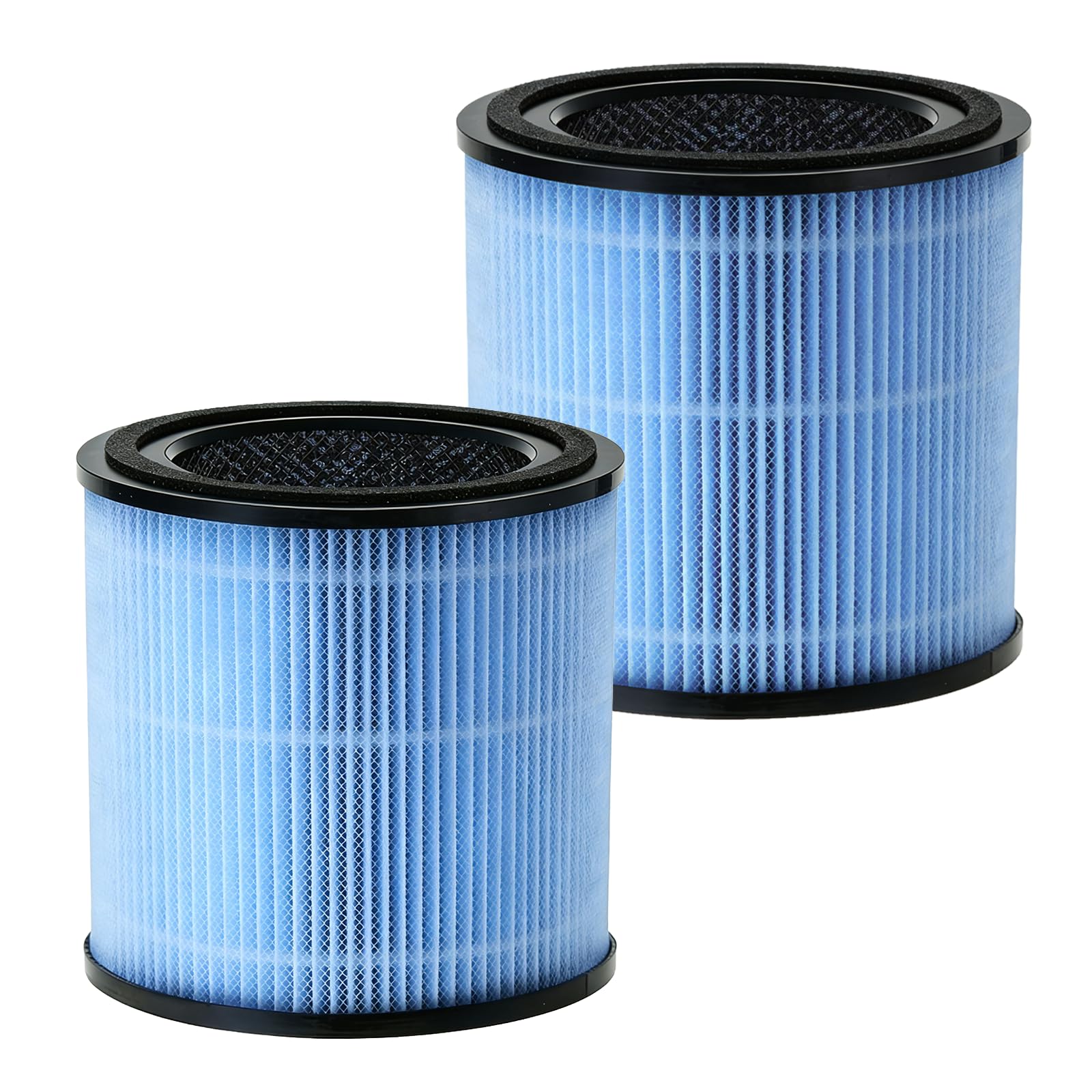 AP0601 Air Purifier Replacement Filter Compatible with AIRTOK AP0601 air Purifier, 4-IN-1 Air Purifier Filter, High Efficiency Activated Carbon Filter, 2 Pack
