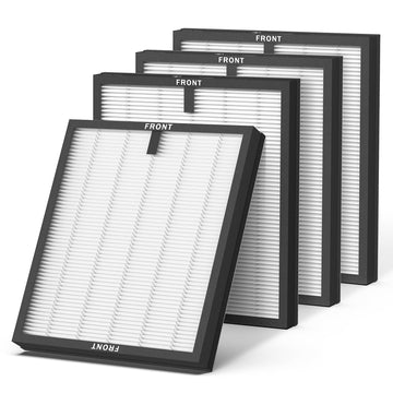 CHIVALZ 4 Pack HY4866 True HEPA Replacement Filters